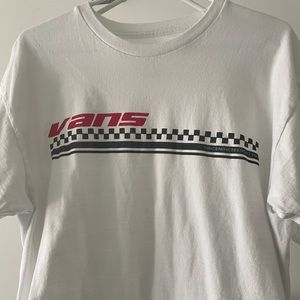 White vans off the wall t-shirt washed and worn once